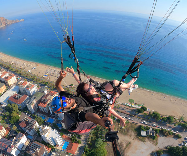 Tandem-paragliding in Alanya