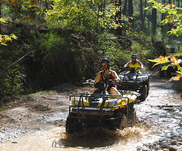 Buggy Or Quad Safari And River Rafting With Canyoning Tour From Manavgat (Side)